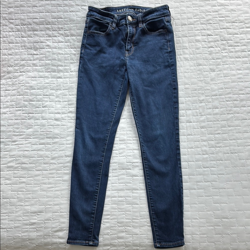 American Eagle Outfitters Women's Blue Jeans, size 4